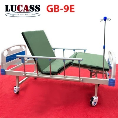 Giường bệnh 2 tay quay Lucass GB-9E